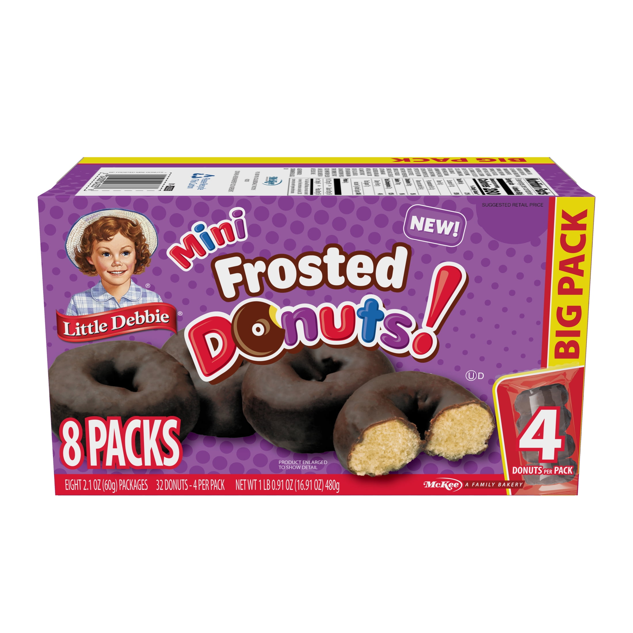 Little Debbie Big Pack Frosted Mini Donuts