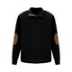 thumbnail image 4 of pstuiky camisas de manga larga para hombre, Suéter de hombre con botones, color liso, cuello alto, mangas largas y cuadrados pequeños Tops casuales para hombres xxl, 4 of 7