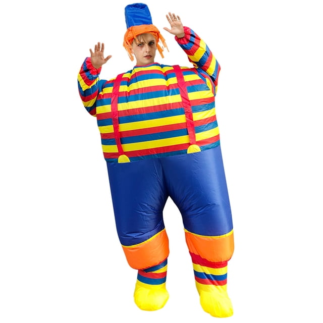 Disfraz de payaso inflable NikouMX adulto 150 a 190 cm