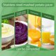 thumbnail image 2 of Lemon juicer, stainless steel lemon juicer, handheld juicer, easy to use and clean, suitable for lemon citrus, 2 of 5