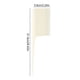 thumbnail image 4 of Guardurnaity Worallymy-cepillo de pelo para teñir, cola de rata, cepillo de peluquería de plástico, cepillo portátil para peinar el cabello Cuidado del cabello Blanco Guardurnaity CE000491-02, 4 of 6