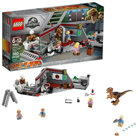 LEGO Jurassic World Jurassic Park Velociraptor Chase (Jurassic Park Builder Best Park)