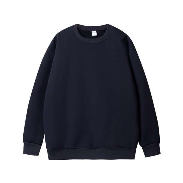 pstuiky Camisas de manga larga de invierno para hombre, Camisas tipo jersey básicas de cuello redondo informales de color sólido y grueso para hombre Tops casuales para hombres xl
