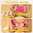 thumbnail image 3 of 2.95×1.97 Inch Egg Shell Cracker Breaker Opener Peeler Remover Separator for Hard Boiled Raw Eggs,For Kitchen Hard Boiled Egg Peeler Cracking Appliance Tool Egg Shell Opener, 3 of 11