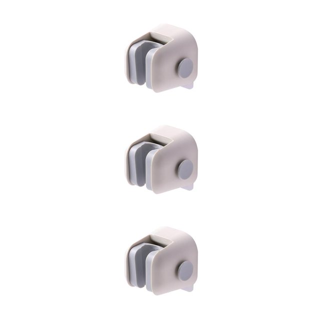Bewildely Base de boquilla ajustable ABS, soportes de montaje para cabezal de ducha, grifo con ventosa fuerte, soporte fijo, suministros de baño Type1 NO1 Bewildely CBP049706