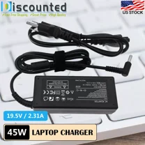 Laptop Charger for HP 19.5V 2.31A 45W x360 11 13 14 X2 AC Adapter Power Blue Tip