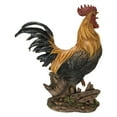 thumbnail image 5 of Hi-Line Gift Ltd. Large Cock On A Wood Barrel, 5 of 6