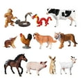 thumbnail image 2 of Juguete educativo Hugo 12x animales realistas Modelo figuras de la selva y zoológico Estilo A, 2 of 8