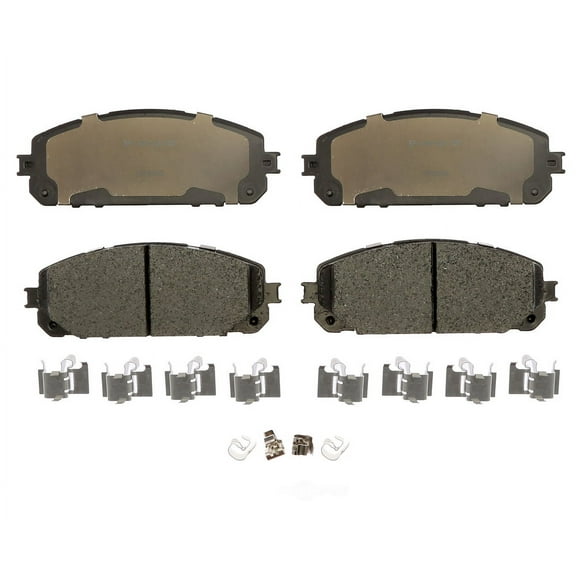 Raybestos MGD1709CH R-Line; Ceramic Disc Brake Pad Set Fits select: 2014-2015 JEEP CHEROKEE