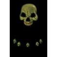 thumbnail image 3 of California Costumes Creepy Clown & Glow In The Dark Mask Costume Child Large 10-12 Male, 3 of 3