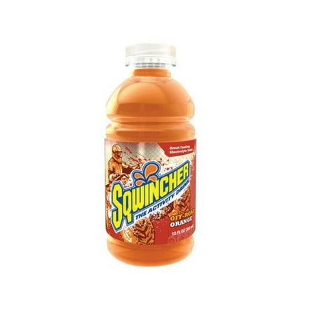 Sqwincher 12 Ounce Wide Mouth Ready To Drink Bottle Offroad Orange Electrolyte Drink (24 Each Per Case)