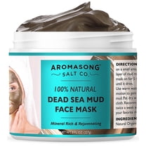 Aromasong 100% Pure Dead Sea Mud Mask-5 minutes mask | Natural Mineral Facial Mask for Pore Cleansing, Detox & Smoother-Looking Skin