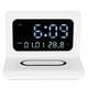 thumbnail image 5 of Reloj Teléfono Cargador Inalámbrico Reloj Despertador Digital Reloj Despertador Calendario Electrónico Multifunción, 5 of 12