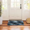 thumbnail image 3 of Yayeee Doormat for Inside 20"x32" Absorbent Low-Profile Washable Non-Slip Rubber Backed Entryway Rug, Watercolor Sky Pattern, 3 of 8