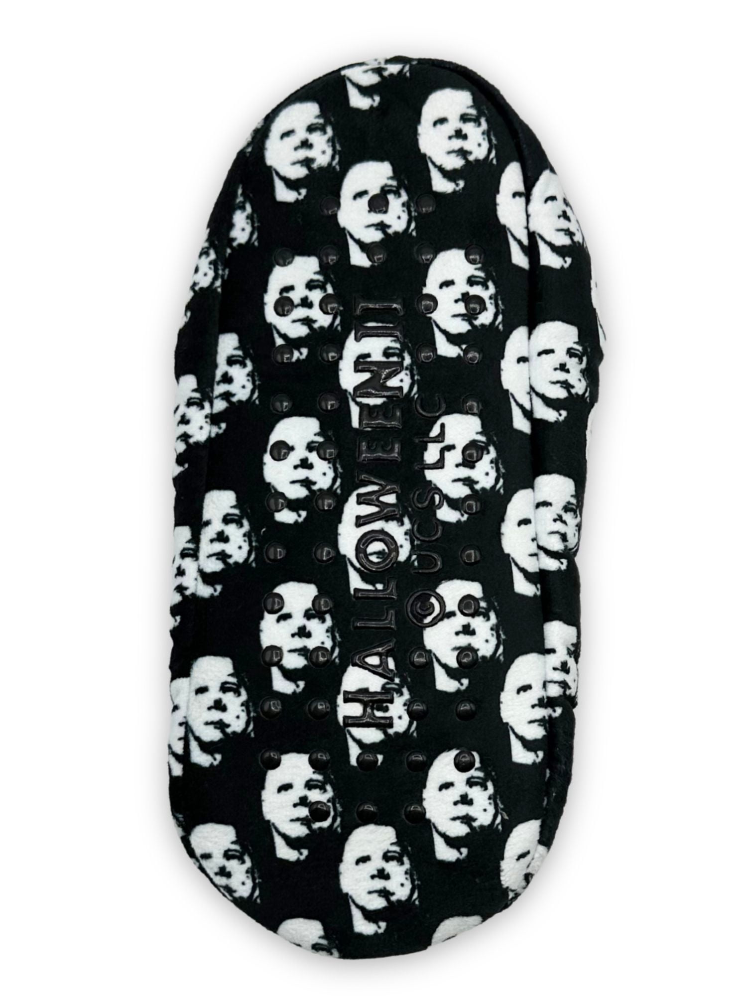 Halloween II Women's Halloween Fuzzy Babba 3D Slipper Socks, 1-Pack, Size 7-9.5
