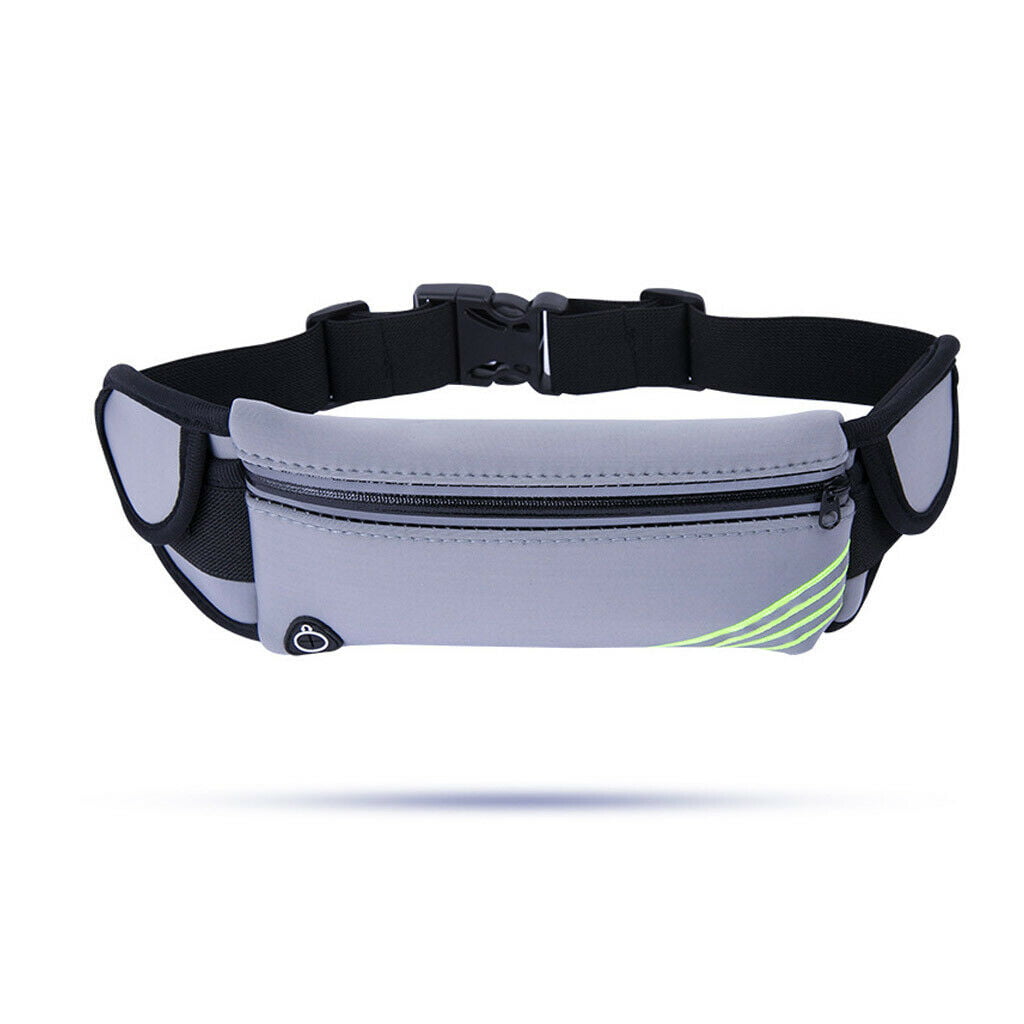 GrmeisLemc Fashion Portable Waist Bag Unisex Outdoor Sports Running Adjustable Belt Fanny Pack Phone Pouch 