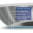 thumbnail image 5 of Tramontina Tempo Tri-Ply Base Stainless Steel 2-Quart Small Sauce Pan with Glass Lid, Induction-Ready Saucepan, Oven-Safe, Dishwasher-Safe, 5 of 7