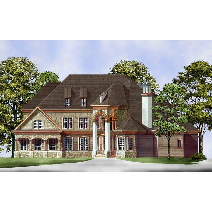 TheHouseDesigners 5985 Construction Ready European  House  
