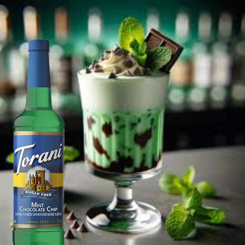 Torani Sugar Free Peanut Butter Flavoring Syrup, Drink Mix, Handcrafted Soda Flavoring, 25.4 oz
