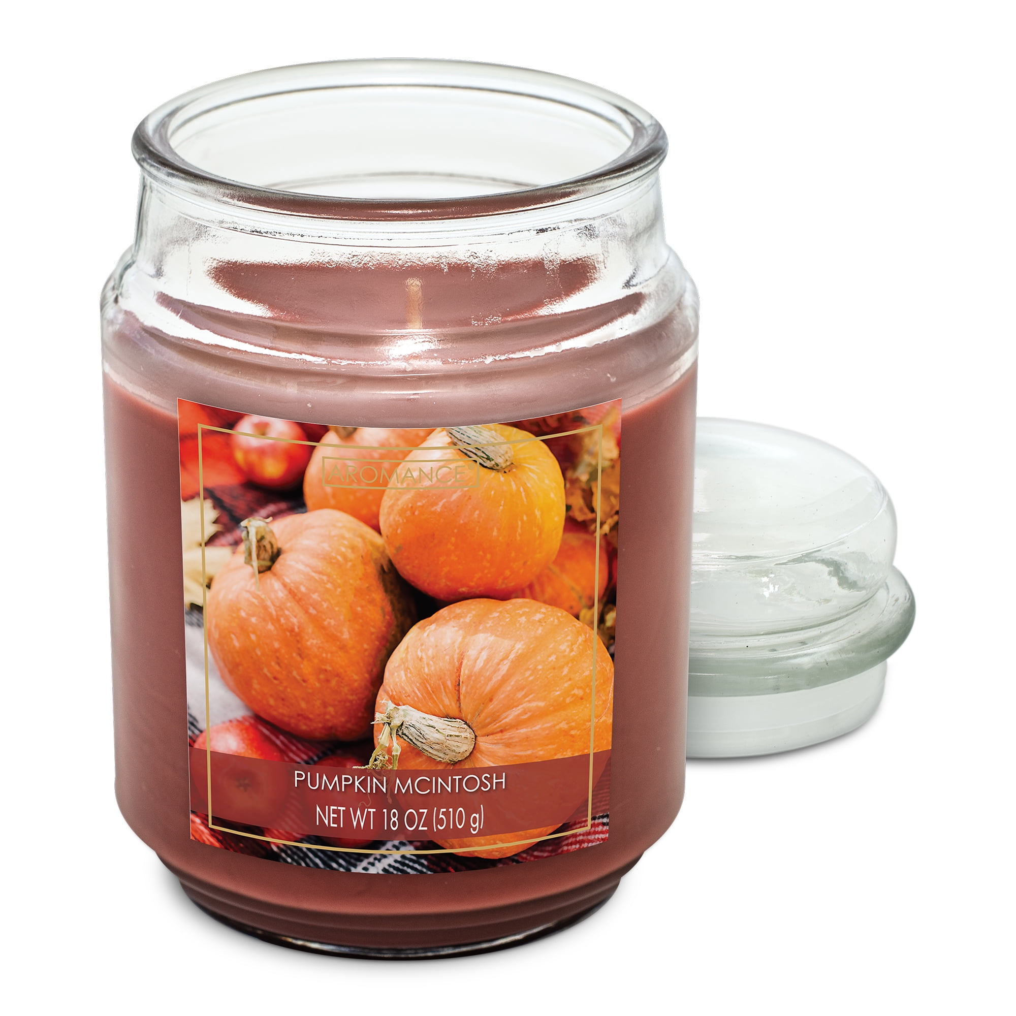 Pumpkin Spice Scented Candle - 9oz Glass Jar Soy Candle