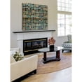 thumbnail image 5 of MARMONT HILL  - 'Multi Blue Dots' Painting Print on Natural Pine Wood - Multi-Color 40 x 40, 5 of 5