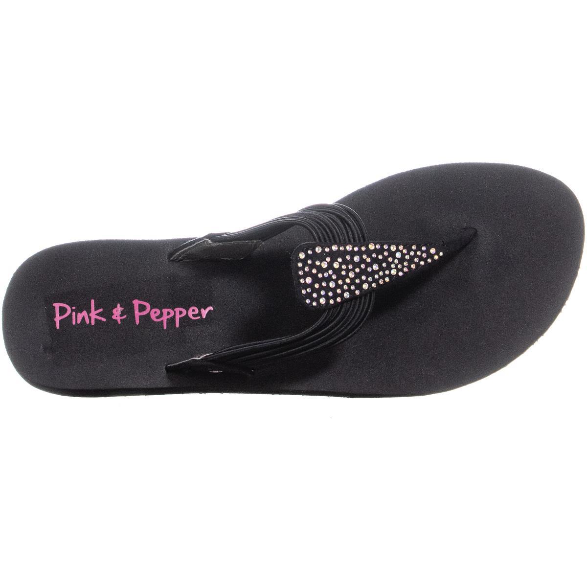 pink and pepper sandals