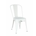 thumbnail image 1 of Silla Metalica Moderna Estilo Industrial Tipo Tolix Lumax Blanco Alto 85cm Ancho 40cm Prof 45cm, 1 of 8