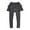 Grey, variant on Kids Girls Warm Cute Cake Culottes Leggings With Ruffle Tutu Skirt Pants Little Girls Footless Leggings With Ruffle Tutu Skirt Pants