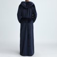 thumbnail image 7 of Viikei Robes for Men,Viikei Mens Robes,Warm Soft Plush Mens Robe with Hood,Plus Size Plus Thick Robe for Men with Side Pocket and Belt,Bathrobes for Men Gifts, 7 of 7