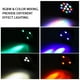thumbnail image 5 of Luz LED Par, EBTOOLS, luz de escenario de 12 LED con color RGBW, DMX, estroboscópico y modo activo por sonido, 5 of 7