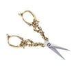 thumbnail image 4 of Sewing Scissors, Professional Reliable Embroidery Scissors Compact Portable Hardening Treatment  For Paper Products For Cutting Narrow Spaces For Craftsmanship, 4 of 8