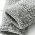 thumbnail image 5 of Workout Gloves Warm Knit Half Finger Cycling Gloves Fingerless Gloves Gray One Size, 5 of 8