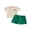 Green, variant on BemeyourBBs 2Pcs Baby Boy First Birthday Outfit Summer 1st Birthday Clothes Short Sleeve Golf Embroidery T-Shirt Shorts Set Toddler Baby Boy Summer Golf Outfit