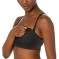 thumbnail image 3 of Women's Playtex YYCEUS Nursing Seamless Racerback Wireless Crop Bra (Black S), 3 of 5