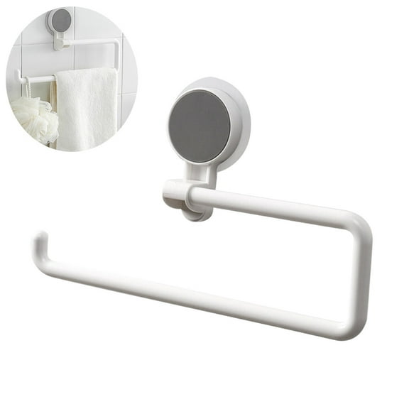 Toilet Paper Holder Tissue Towel Kitchen Asseriories Hooks Bathroom Accessories White