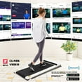 thumbnail image 5 of Portable Treadmill Under Desk Walking Pad Flat Slim Treadmill with LED Display & Sport APP,1.5HP Pulse Maximum Motor, Running Machine for Apartment and Small Space, 5 of 7