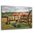 thumbnail image 2 of Epic Art 'Pumpkin Wagon' by Lori Deiter Acrylic Glass Wall Art, 36"x24", 2 of 8