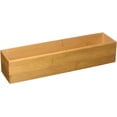 thumbnail image 1 of Lipper International 8382 Bamboo Wood Stacking Drawer Organizer Box, 12" x 3", 1 of 3