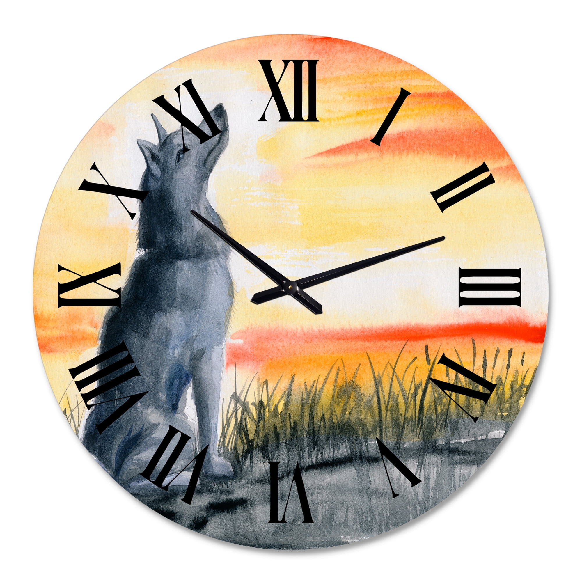 Designart 1 in Traditional Wall Clock