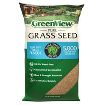 GreenView Pure Grass Seed Turf Type Tall Fescue Sun & Shade Blend, 20 lb. Bag – Covers up to 5,000 sq. ft.