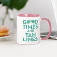 thumbnail image 3 of CafePress - Good Times Tan Lines Print - 11 oz Ceramic Mug - Novelty Coffee Tea Cup, 3 of 4