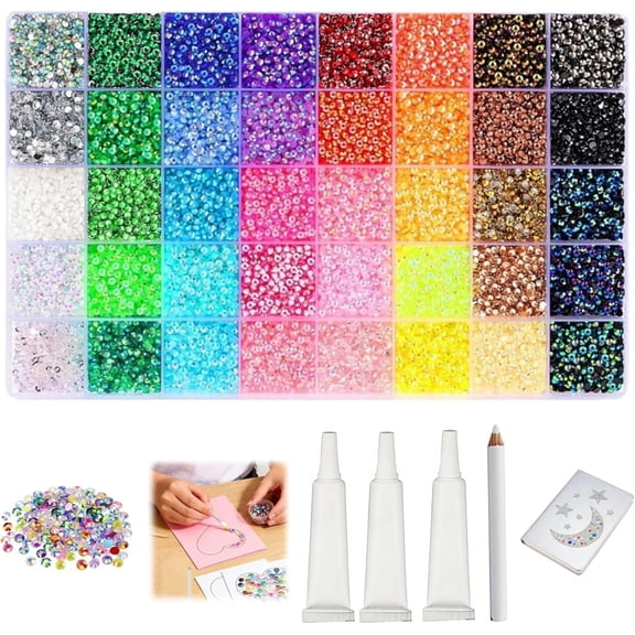 Resin Jelly Rhinestones for Bedazzling, Multicolor 3mm Flatback Rainbow Gems 3mm Rainbow Colorful Jelly Rhinestones Gems Bedazzling Bedazzed Kit, Multi Colored Gemstones Flatback Bedazzler