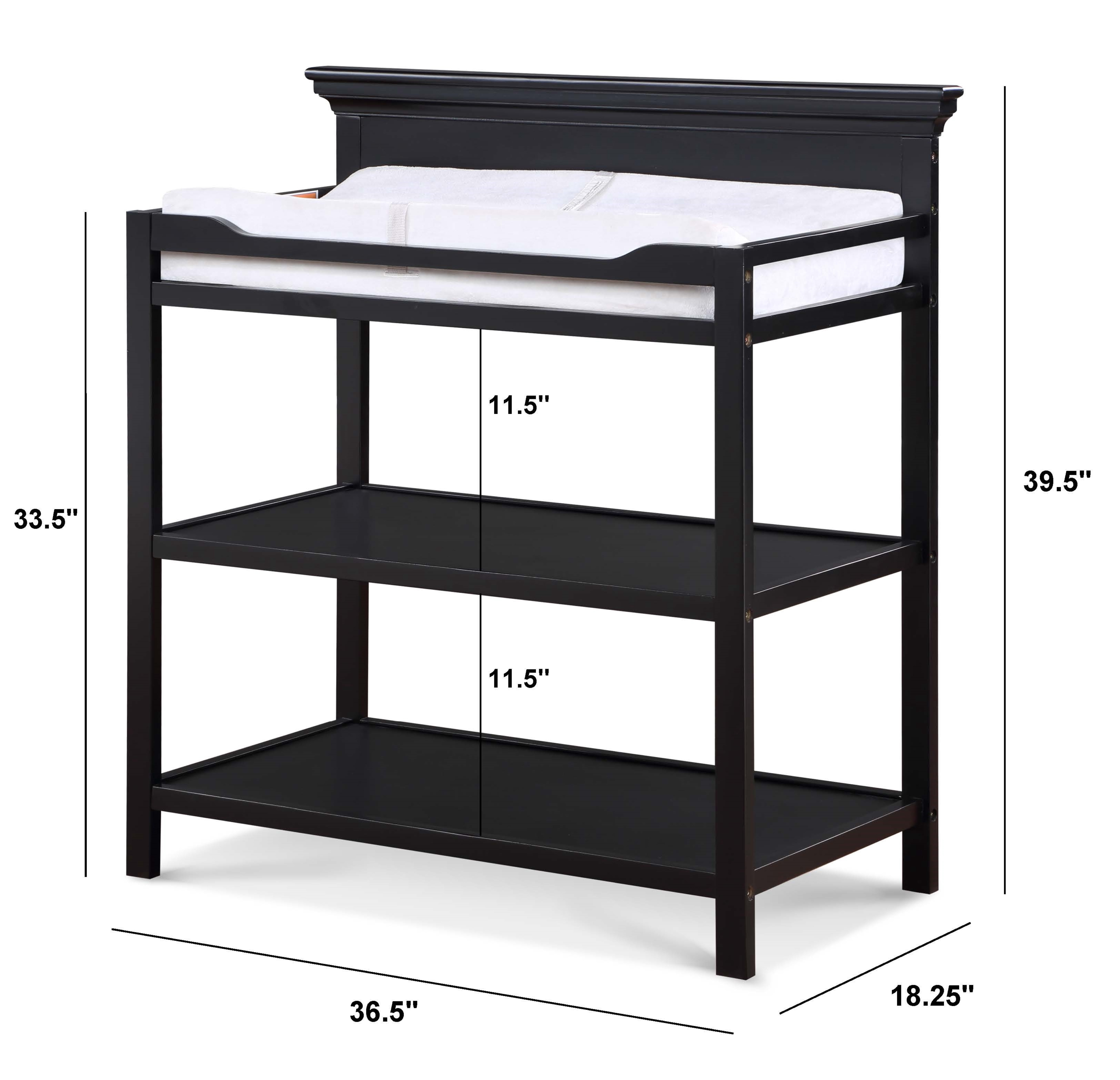 Suite Bebe Universal Changing Table Black