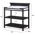 thumbnail image 5 of Suite Bebe Universal Changing Table Black, 5 of 7