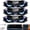 Blue, variant on Devil Led Eyes for Car Windshield,Solar Demon Eye Led Car Window Light with Suction Cup,Solar & Usb Rechargeable,Waterproof Car Animated Warning Decorations for Suv Truck (Mix)