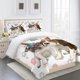 thumbnail image 4 of Conjuntos de ropa de cama Patrón de perro lindo Microfibra Cubiertas de Microfibra Pillow Shams Niños Dibujos animados Animal Mascota Impreso Mascota Hecho de verano M LYSHDW2109250015 3 Piezas Scienceny HA012377-06, 4 of 7