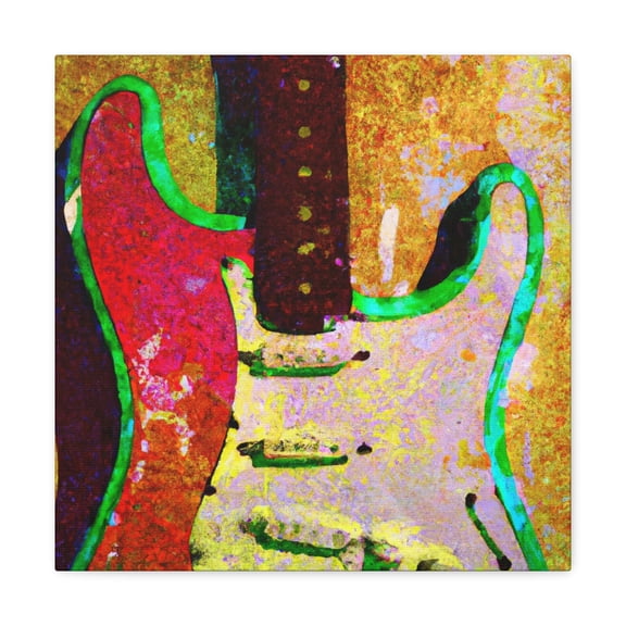 Fender Pop Art Portrait - Canvas