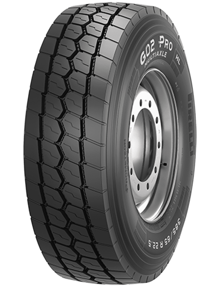 Tire 385/65R22.5 Pirelli G02PRO All Position 20 Ply K 164 Commercial Truck