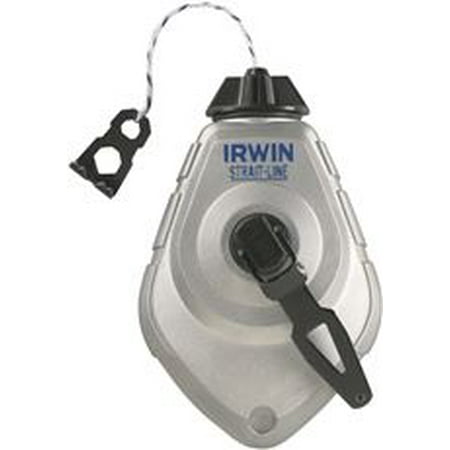 IRWIN MACH6 CHALK REEL 100 FT. 6:1 GEAR RATIO