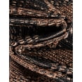 thumbnail image 4 of Unique Loom Outdoor Modern Collection Area Rug - Chevron (5' 3" x 8' Rectangle Brown/Black), 4 of 7